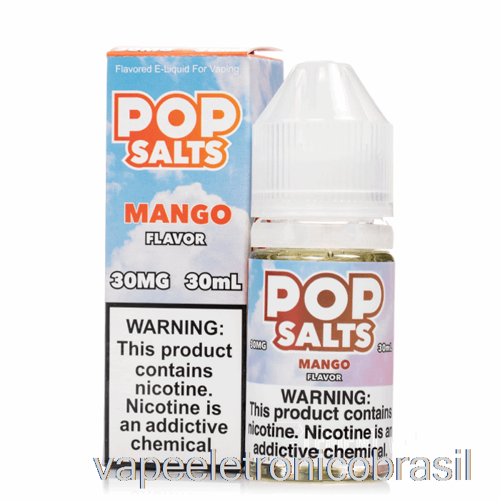 Vape Recarregável Manga - Sais Pop - 30ml 50mg